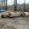 200 pile of lumber